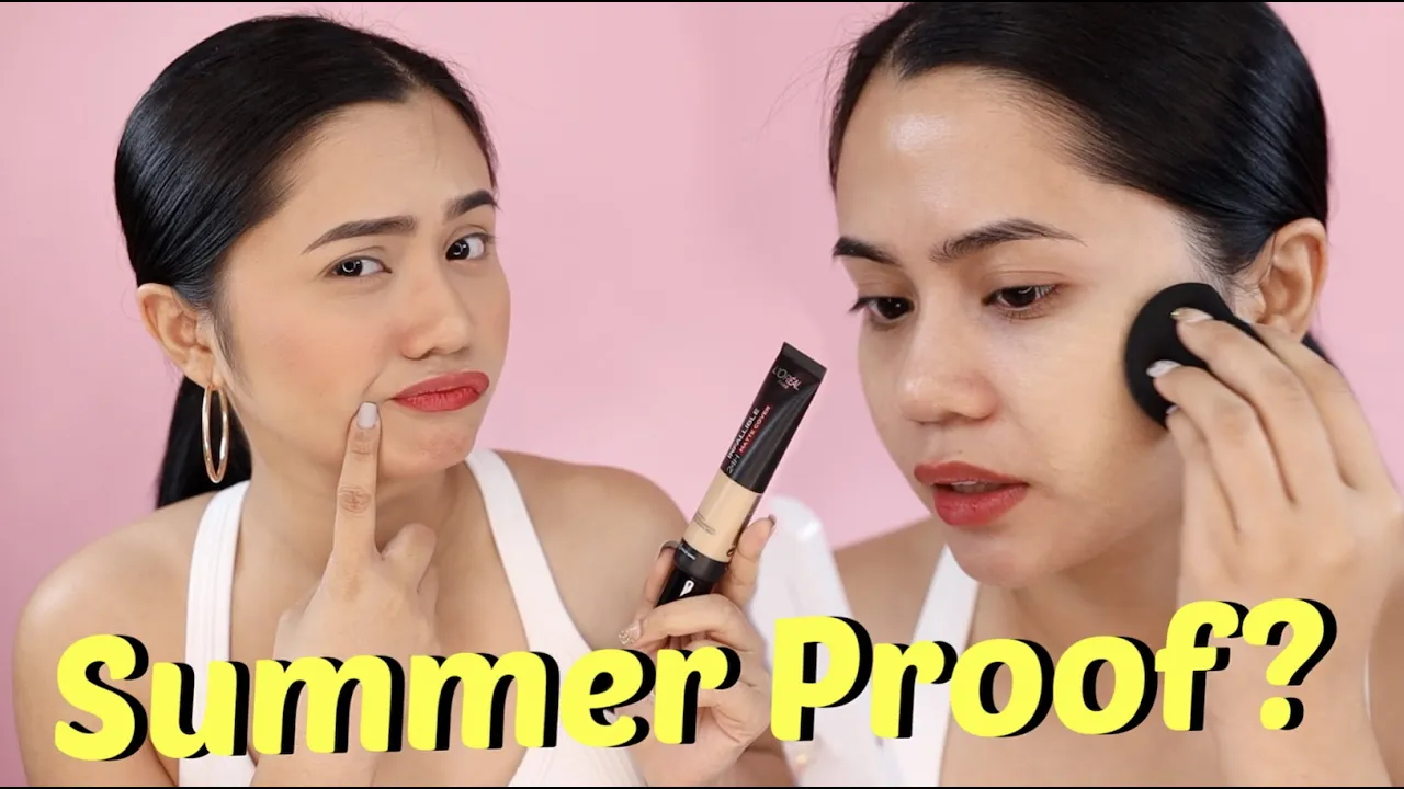 Hey guys! Loreal released a new foundation! I'm so excited, let me know what you guys think! LOREAL . 