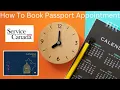 How to Book Passport Appointment at Service Canada Service Canada Appointment