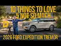 2026 Ford Expedition Tremor Review 10 Things I Love And 5 I Don t