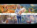 New Fabric Thomas Kinkade Disney Panels