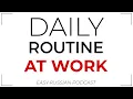 Daily Routine at Work Easy Russian Podcast Level A2