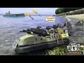 True Heroes Hovercraft With Battle Tank