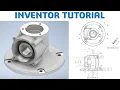 Inventor Tutorial 3D Model Basic Beginners