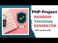 Random Password Generator - PHP Project