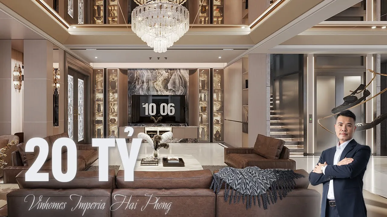 Khám Phá Biệt Thự 20 Tỷ Tại Vinhomes Imperia Hải Phòng