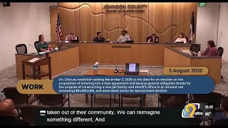 Johnson County supervisors discuss new jail and sheriff s office
