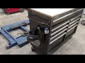 Harbor freight Yukon 46 Mobile work bench review and tour