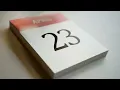 Year calendar with fast flipping pages showing page No Copyright Background