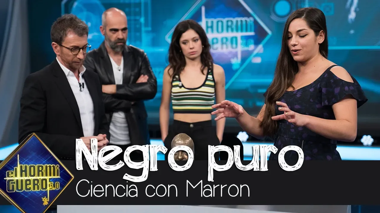 El color negro más puro que existe en el mundo - El Hormiguero 3.0