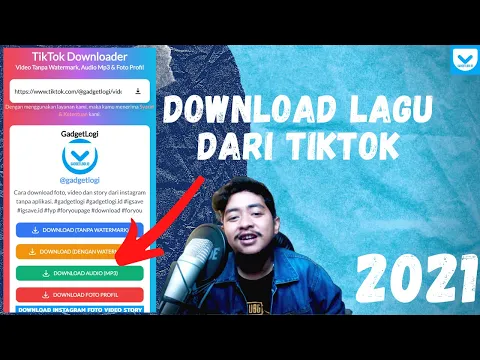 Download MP3 CARA MUDAH DOWNLOAD AUDIO MP3 DARI VIDEO TIKTOK (2022)