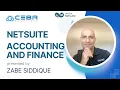 NetSuite - Accounting and Finance Optimizing Accounting and Finance A Comprehensive Demo