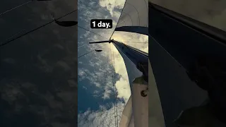 1 day until I sail around the world without stopping. Thank you @PurinaFriskies for everything.