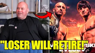 Dana White REACTS! UFC Title Contender with RETIREMENT Ultimate, Dana White Update, UFC Sacramento