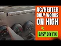 Blower Motor Only Works on High Replace This Part Nissan Titan