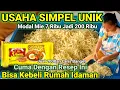 Download Lagu GAK USAH YANG RIBET - RIBET √ CUMA MODAL MIE TELOR 7 RIBU JADI 6 JT / BLN.IDE USAHA || PELUANG USAHA