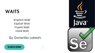 Selenium Java Tutorial 9 Waits in Selenium Java