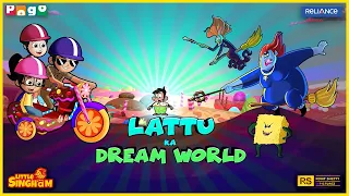 little singham vs the giant food monsters lattu s food nightmare pogo tv