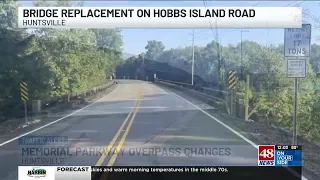 Huntsville moves to replace bridge on Hobbs Island Road