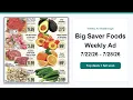 Big Saver Foods Weekly Ad 26 - 26 Top Deals