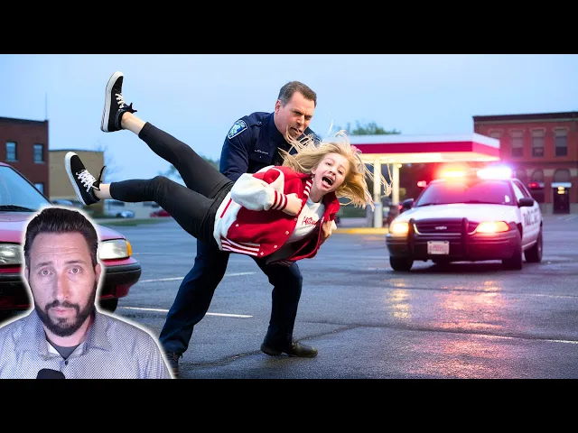 Download MP3 Cop SLAMS High School Girl at Traffic Stop - Her DAD Shows Up!