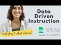 Intro to Data-Driven Instruction Plus Google Sheets Tip For Easier Data Analysis