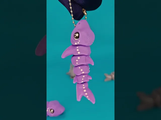The Shark (keychain - magnet & mini!) video thumbnail