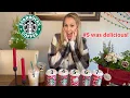Starbucks HOLIDAY DRINKS TREATS Review