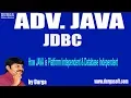 Adv JAVA JDBC Session - 11 How JAVA is Platform Independent Database Independent by Durga Sir