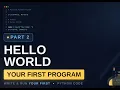Python for beginners Episode 2 Hello world in python How to Write Your First Python Program