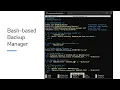 Mini Project - Backup Manager