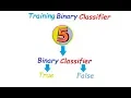 Training binary classifier