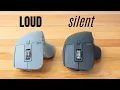 Raton Logitech con clics silenciosos frente a clics normales escucha la diferencia