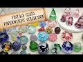 FACEBOOK MARKETPLACE PICKUP Vintage Art Glass Paperweight Collection