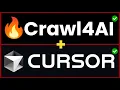 NEW Crawl4AI Cursor AI Scrape Any Website Best LLM Web Scraper - Scrape API Documents AI Coding