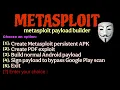 Persistent Android Payload with Metasploit - Real-World Ethical Hacking Demo