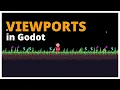 Mixing LOW RESOLUTION with HIGH RES Godot Viewports