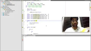 Applet animation in java with a simple example
