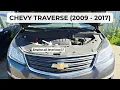Chevrolet Traverse - HOW TO CHECK ENGINE OIL LEVEL 2009