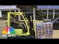 National Guard Helping To Distribute Clean Water In Jackson Mississippi