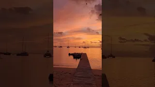 Bequia Sunset #sunset  #goldenhour #shorts