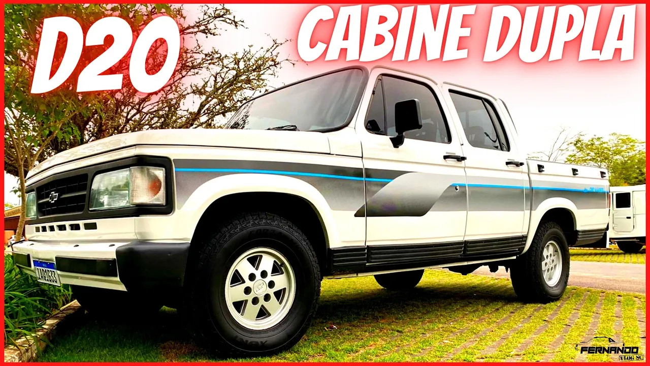 CHEVROLET D20 CABINE DUPLA DIESEL *IMPECÁVEL*