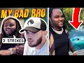 Tee Grizzley THROWS Adin Ross in a LAKE for being SUS