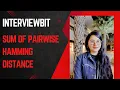 Interviewbit Sum of Pairwise Hamming Distance