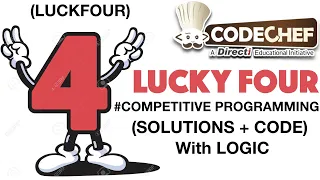 A interesting Problem on digit 4 - LUCKFOUR