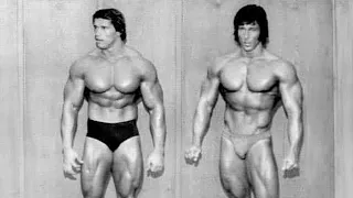 Equal Heights Arnold Schwarzenegger vs Frank Zane