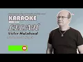 Karaoke  LELAH Victor Hutabarat nada rendah key G]