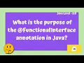 FullStack Factoids Java 3 8