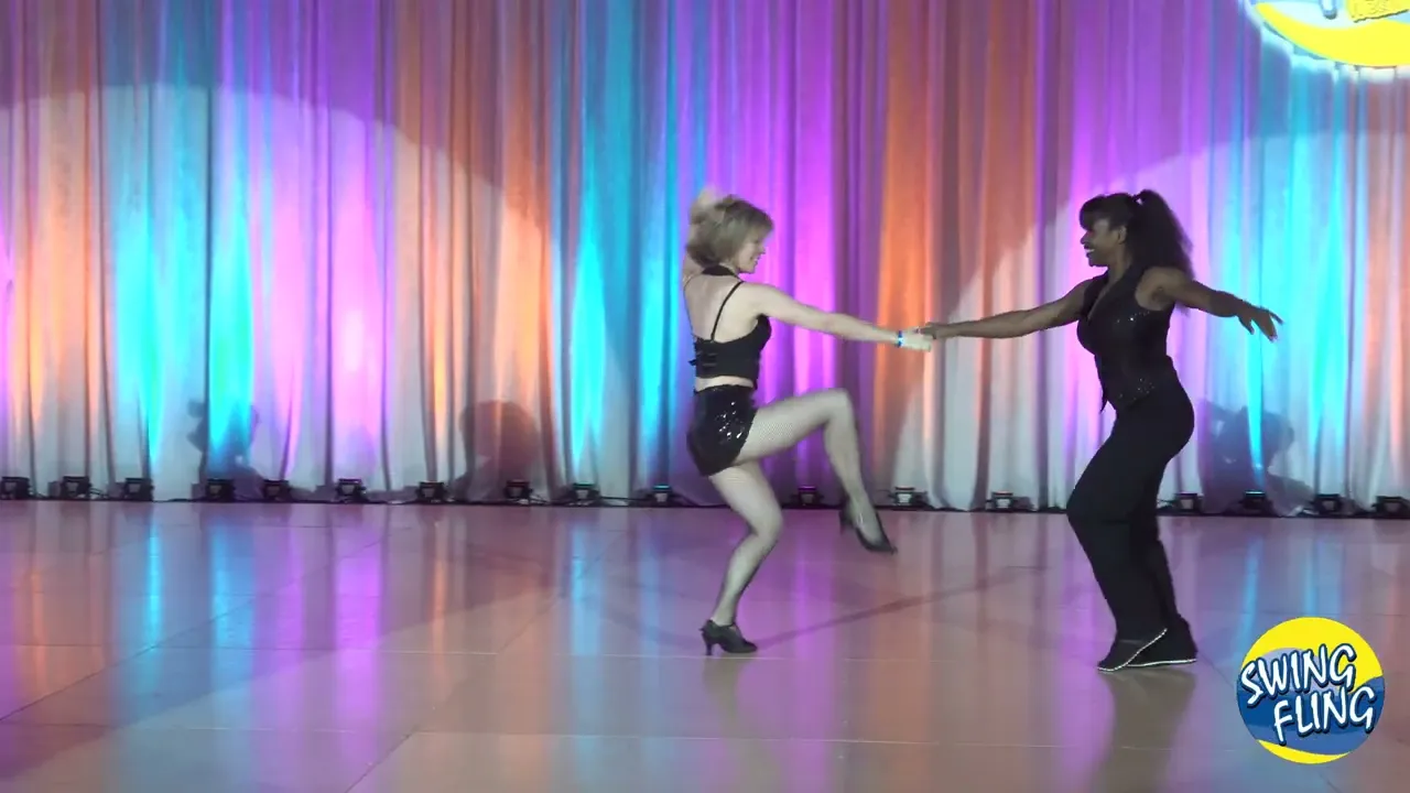 Swing Fling 2026 Intermediate ProAm Spotlight Lura Johnson with Erica Smith   4K