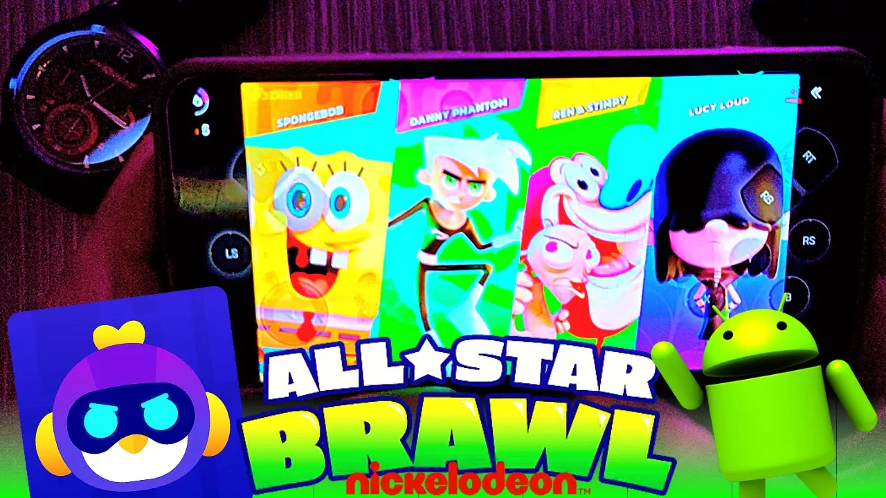 Nickelodeon All-Star Brawl - Android Gameplay -Chikii Cloud Gaming - Nick All-Star Brawl Mobile 2022