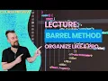 React Lecture Organize and Structure with the Barrel Method Free Course